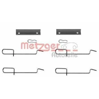 Bilde av METZGER 109 1125 Tibehørsett, skivebremse belegg PEUGEOT: 306 Hatchback