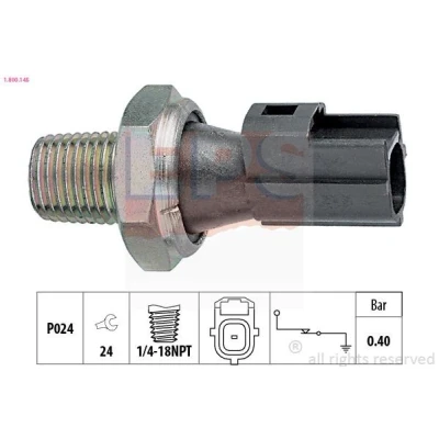 Bilde av EPS 1.800.145 Oljetrykkbryter 1/4 18NPT Made in Italy OE Equivalent FORD: Focus Mk1 Sedan, Transit Mk5 Van, Tourneo Custom V362 Minibuss