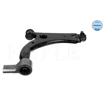 Bilde av MEYLE 716 050 0027 Bærebru ORIGINAL Quality med støtte / styreledd, gummifeste nede, framaksel høyre Casterstag stålplate FORD: FIESTA 5