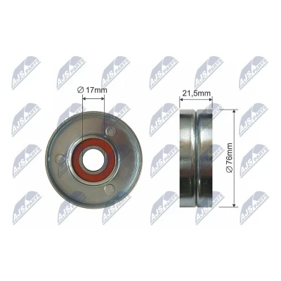 Bilde av Strammerull, kilerem med ribber, audi,skoda,vw, 058 903 133 B, C, D, 133, 058903133, 058903133B, 0589031