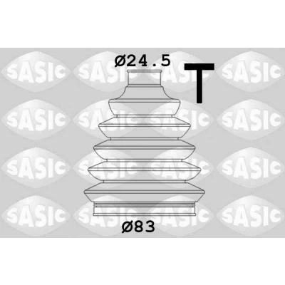 Bilde av SASIC 1906005 Drivakselmansjett hjulside Termoplast BMW: 5 Touring, X3, X5, OPEL: Signum CC, Vectra C Corsa Hatchback