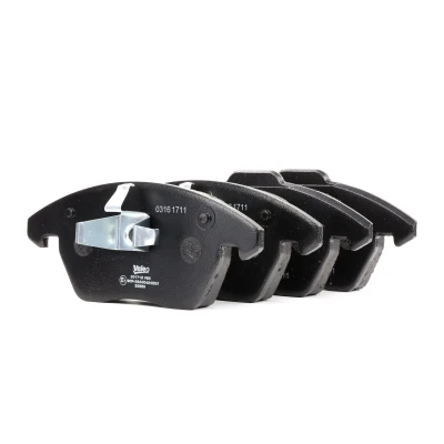 Bilde av VALEO 301715 Bremseklosser FIRST framaksel inkl. slitasjevarselkontakt uten antiskrike blikk PEUGEOT: 3008 I, 308 I Hatchback, 207 Hatchback