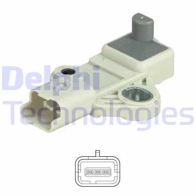 Bilde av DELPHI SS11332 Impulsgiver 3 FORD: MONDEO 4 Turnier, S Max Mk1, FOCUS 3, CITROËN: C5 III Stasjonsvogn, C4 II Hatchback, PEUGEOT: 407 SW, 508 I SW