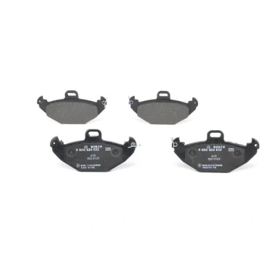 Bilde av BOSCH 0 986 424 532 Bremseklosser Low Metallic med antihyle blikk