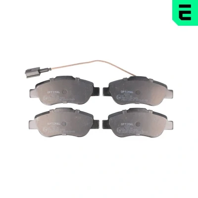 Bilde av OPTIMAL BP 12331 Bremseklosser framaksel inkl. slitasjevarselkontakt FIAT: 500 Hatchback, C Cabrio, FORD: KA Hatchback