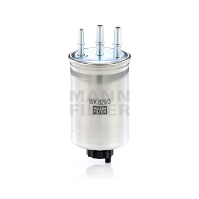 Bilde av MANN FILTER WK 829/3 Drivstoffilter ledningsfilter 10 FORD: Focus 2 Kombi, Transit Connect Mk1 Van, 2, SSANGYONG: Rexton / Rodius I