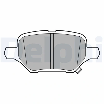 Bilde av Bremseklosser sett, Bakaksel, chevrolet trax, opel mokka / x, vauxhall 42539412
