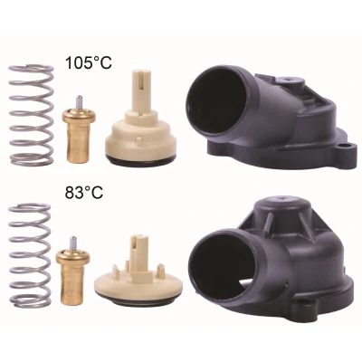 Bilde av GATES TH703K1 Termostat 105, 83 med tetning kapsling VOLKSWAGEN: Passat B7 Variant, B6 Tiguan I, SKODA: Octavia 2 Combi