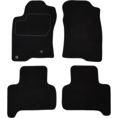 Bilde av MAMMOOTH A041 TOY205 PRM 01 Gulvmatte sett Tekstil foran og bak 4 svart TOYOTA: Land Cruiser Prado 120
