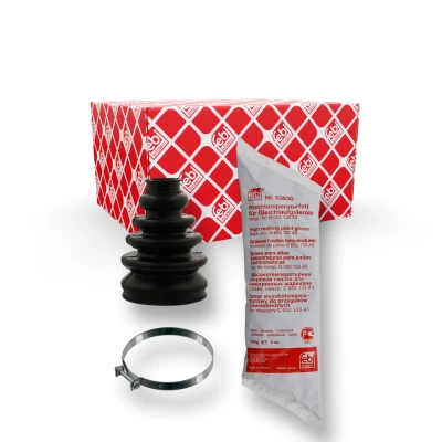 Bilde av FEBI BILSTEIN 38341 Drivakselmansjett framaksel, girkassesiden gummi VOLKSWAGEN: Polo IV Hatchback, Golf 4 Variant, 4, SKODA: Fabia 1 Combi