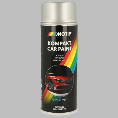 Bilde av MOTIP 55280 Kjøretøy kombinasjonslakk 400ml spray sølv Kompakt silver metallic 12 ml