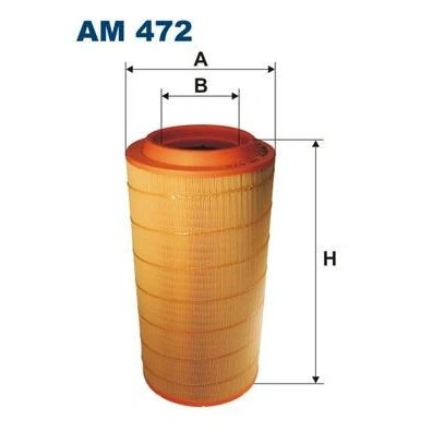 Bilde av FILTRON AM 472 Luftfilter 533mm 267mm Filterinnsats