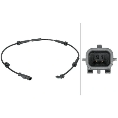 Bilde av HELLA 6PU 012 806 681 ABS Sensor Hall prinsipp 2 710 RENAULT: Kangoo II Express