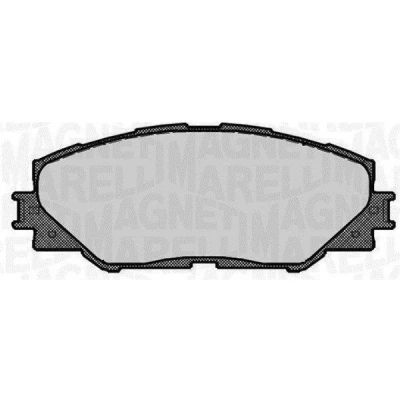 Bilde av MAGNETI MARELLI 363916060663 Bremseklosser TOYOTA: Auris Hatchback, RAV4 IV SUV, III SUV