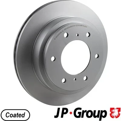 Bilde av JP GROUP 3963200300 Bremseskiver bakaksel 300 22 6 innvendig ventilert belagt MITSUBISHI: Pajero 4, 3, Sport 1 SUV