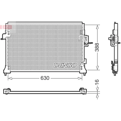 Bilde av Kondensator DENSO DCN14005