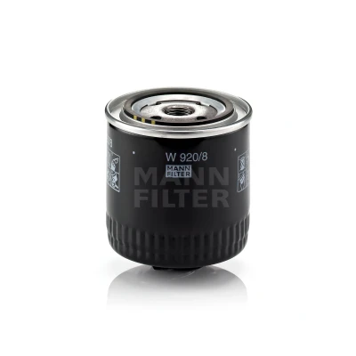 Bilde av MANN FILTER W 920/8 Oljefilter 3/4 16 UNF med en retursperreventil Påskruingsfilter SKODA: Felicia 1 Pickup, VOLKSWAGEN: Lupo / 3L