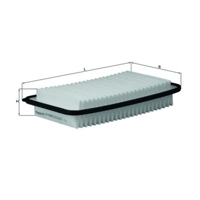 Bilde av MAHLE ORIGINAL LX 1692 Luftfilter 58,0 163 317,0 Filterinnsats TOYOTA: Avensis II Station Wagon, Corolla IX Hatchback, Wagon