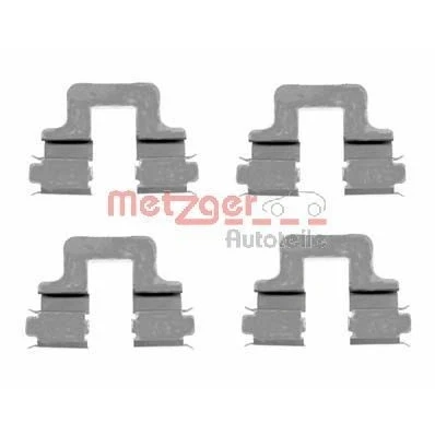 Bilde av METZGER 109 1606 Tibehørsett, skivebremse belegg VOLKSWAGEN: Caddy 3, Passat B6 Variant, Tiguan I, AUDI: A6 C6 Avant, Sedan, Q3