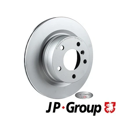 Bilde av JP GROUP 1463204600 Bremseskiver bakaksel 300 20 5 innvendig ventilert belagt BMW: 1 Cabrio, Coupé