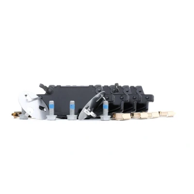 Bilde av BOSCH 0 986 494 611 Bremseklosser Low Metallic med akustisk slitasjevarsel montageanvisning, antihyle blikk, skruer