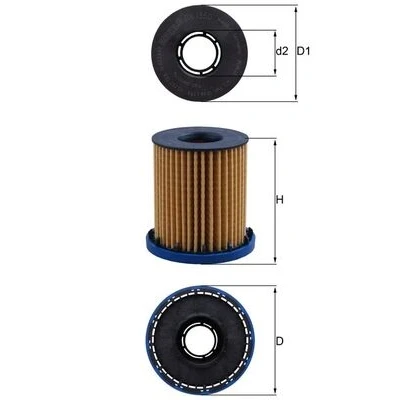 Bilde av Oljefilter KNECHT OX 1350