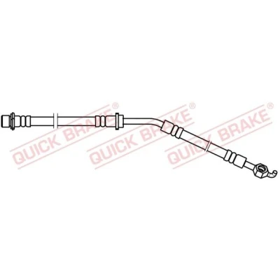 Bilde av Bremseslange, Framaksel høyre, toyota yaris, yaris skåp/halvkombi, 90947W2029, 90947W2034, 90947W2050