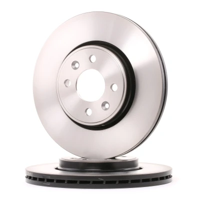 Bilde av TRW DF4110 Bremseskiver 280 24,0 4 100 ventilert spraylakkert med skruer RENAULT: CLIO 3, Kangoo I Express, MEGANE 2 Kombi