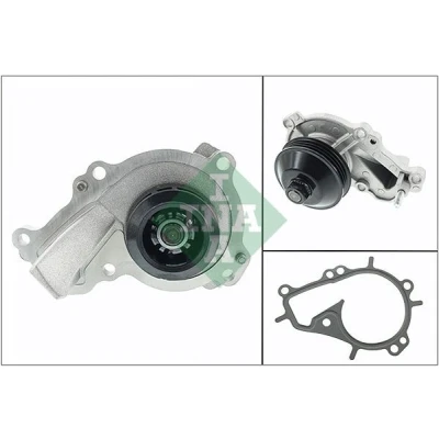 Bilde av INA 538 0713 10 Vannpumpe for vifteremdrift PEUGEOT: 208 I Hatchback, 5008 II, 308 SW 2, CITROËN: Berlingo C4 II Cactus, Hatchback