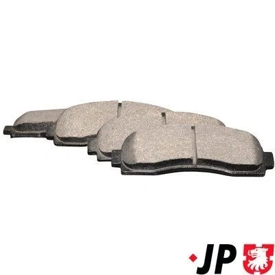 Bilde av JP GROUP 4063601110 Bremseklosser framaksel ekskl. slitasjevarselkontakt NISSAN: MICRA 2
