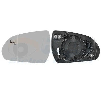 Bilde av VAN WEZEL 8254835 Speilglass venstre