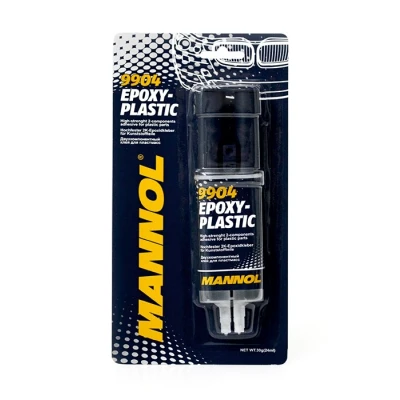 Bilde av MANNOL Epoxy Plastic 9904 klebestoff Blisterpakk, Patron transparent 24