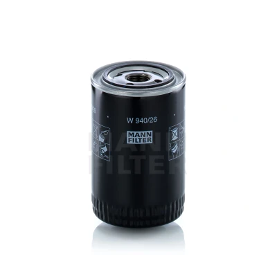 Bilde av MANN FILTER W 940/26 Oljefilter 1 12 UNF 1B med en retursperreventil Påskruingsfilter