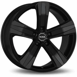 Bilde av MAK Stone5 T Gloss Black 7x17 5/112 ET55 B66.6