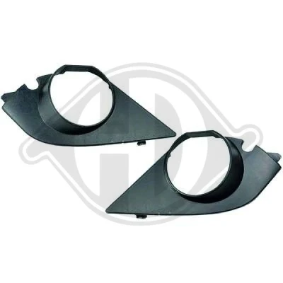 Bilde av DIEDERICHS ZUB00105 Tildekning, tåkelyskaster foran, på begge sider BMW: 5 Sedan, Touring