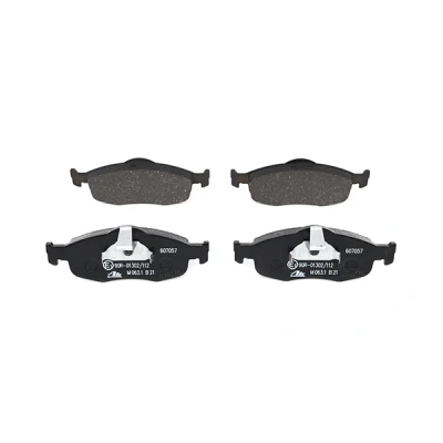 Bilde av ATE 13.0460 7057.2 Bremseklosser ikke klargjort for slitasjeindikator, ekskl. slitasjevarselkontakt FORD: Sierra Mk2 Hatchback, MONDEO 1 Kombi