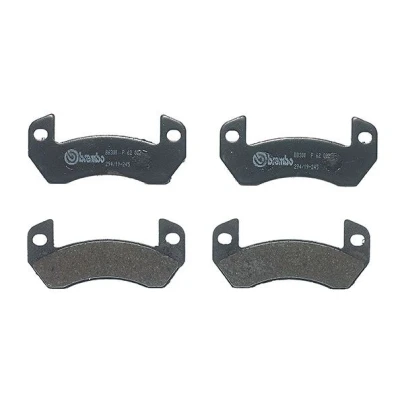 Bilde av BREMBO P 62 002 Bremseklosser ekskl. slitasjevarselkontakt uten tilbehør AIXAM: A.741 Hatchback, A.721 A.751 Hatchback