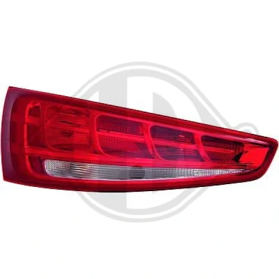 Bilde av DIEDERICHS 1065090 Baklykter Priority Parts høyre P21W, PY21W uten pæreholder AUDI: Q3