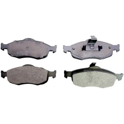Bilde av DENCKERMANN B110230 Bremseklosser framaksel ikke klargjort for slitasjeindikator, ekskl. slitasjevarselkontakt FORD: Sierra Mk2 Hatchback