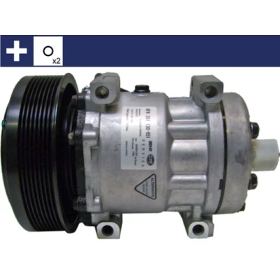Bilde av MAHLE ORIGINAL ACP 1066 000S Kompressor SD7H15 12 PAG 46 R 134a med tetningsring