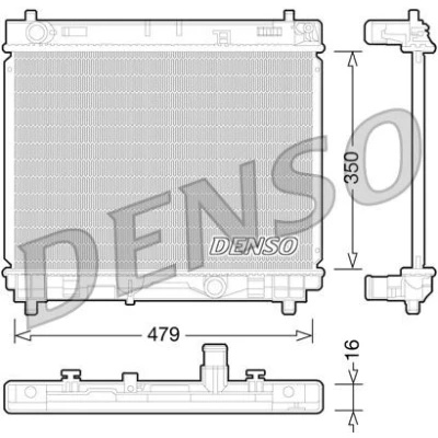 Bilde av Radiator, motorkjøling, toyota urban cruiser, 1640033120