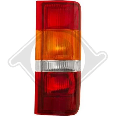 Bilde av DIEDERICHS 1451090 Baklykter høyre P21/5W uten pæreholder FORD: Transit Mk4 Minibuss
