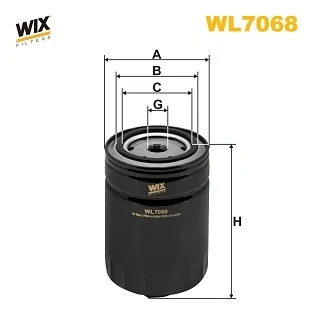 Bilde av Oljefilter WIX FILTERS WL7068