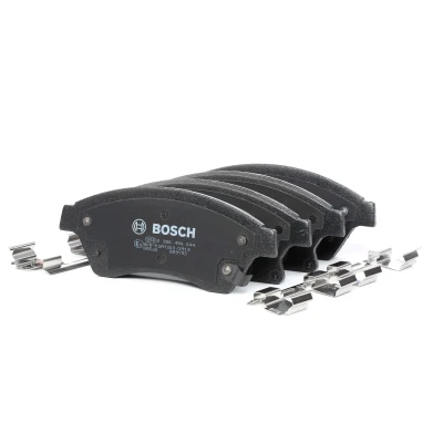 Bilde av BOSCH 0 986 494 644 Bremseklosser Low Metallic med akustisk slitasjevarsel antihyle blikk, montageanvisning OPEL: Astra J Sports Tourer