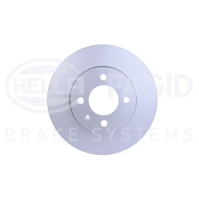 Bilde av HELLA PRO 8DD 355 101 641 Bremseskiver 256 12,8 04/05 100 fullt ut belagt uten hjulfestebolt, hjulnav VOLKSWAGEN: Golf 3, 4 Cabrio