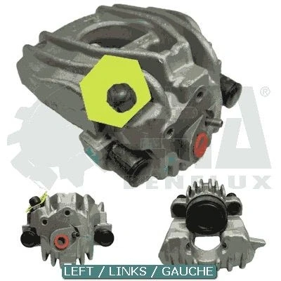 Bilde av ERA Benelux BC63352 Bremsecaliper framaksel venstre