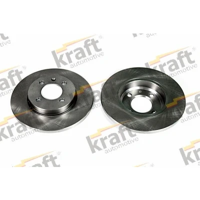 Bilde av KRAFT Bremseskive VOLKSWAGEN: Golf 3, Caddy 2 Kastenwagen, 4 Cabrio 256mm 12,9mm fullt ut 6040060 357615301 Bremseskiver, Skivebremser