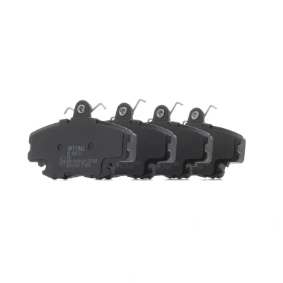 Bilde av OPTIMAL BP 09870 Bremseklosser framaksel inkl. slitasjevarselkontakt RENAULT: CLIO 2, Megane I Grandtour, Super 5 Hatchback
