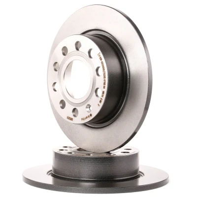 Bilde av BREMBO COATED DISC LINE 08.9502.11 Bremseskiver 253 10 5 fullt ut belagt med skruer VOLKSWAGEN: Eos, Scirocco III, Caddy 3, SKODA: Octavia 3 Combi