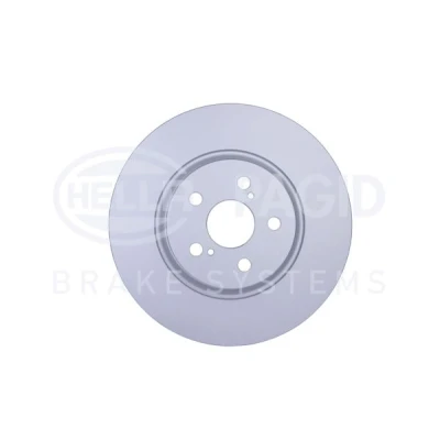 Bilde av HELLA PRO 8DD 355 111 651 Bremseskiver 295 26 05/07 100 innvendig ventilert belagt uten hjulfestebolt, hjulnav TOYOTA: Avensis II Station Wagon